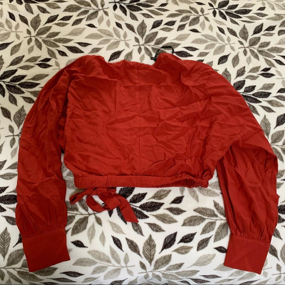 Rust crop top - Picture 2 of 3